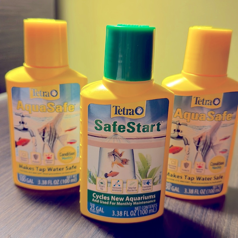 Tetra Safe Start and Aqua Safe Fish Tank Water Treatment